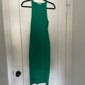Zara Ribbed Midi Dress